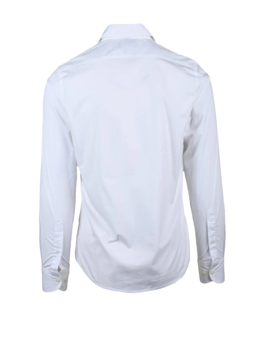 La Martina White Tailored Button-Down Shirt