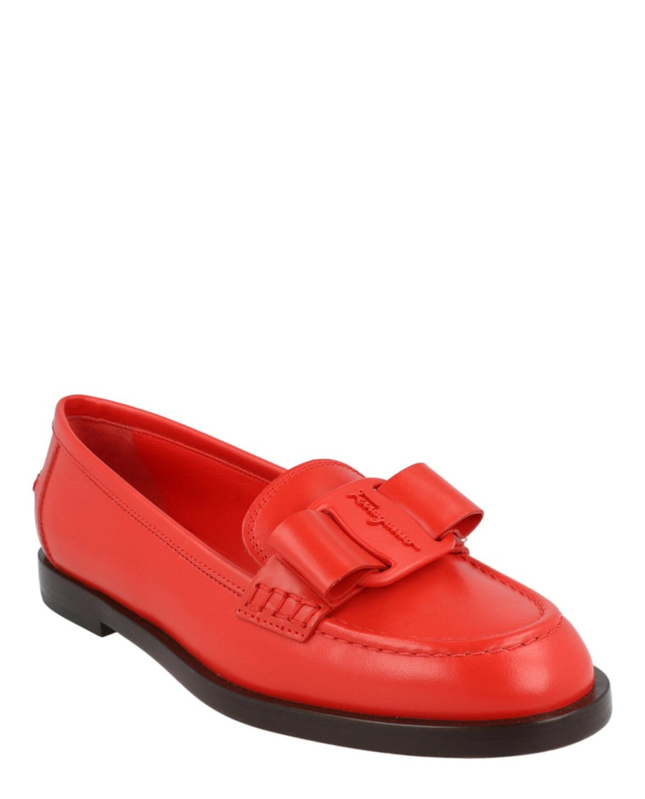 Ferragamo Vivaldo Vara Bow Loafers