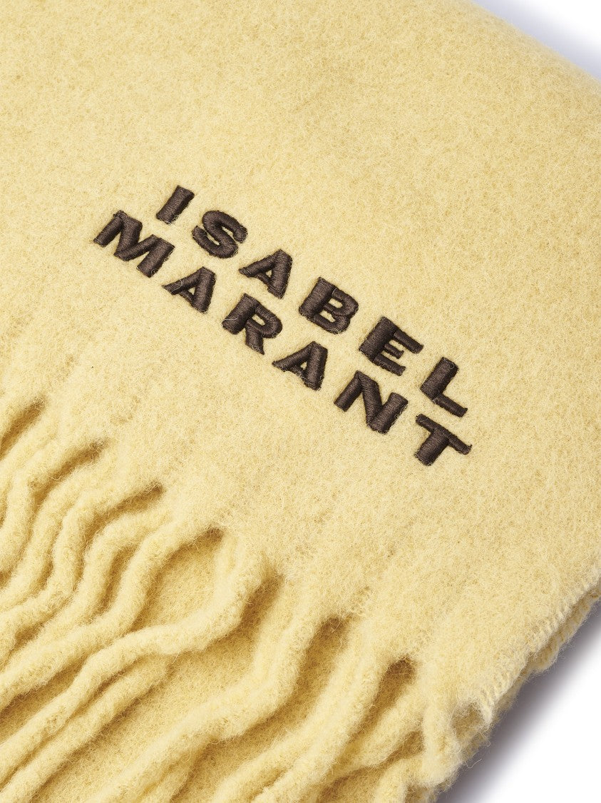 Isabel Marant Firny-Gz Plush Fringed Scarf