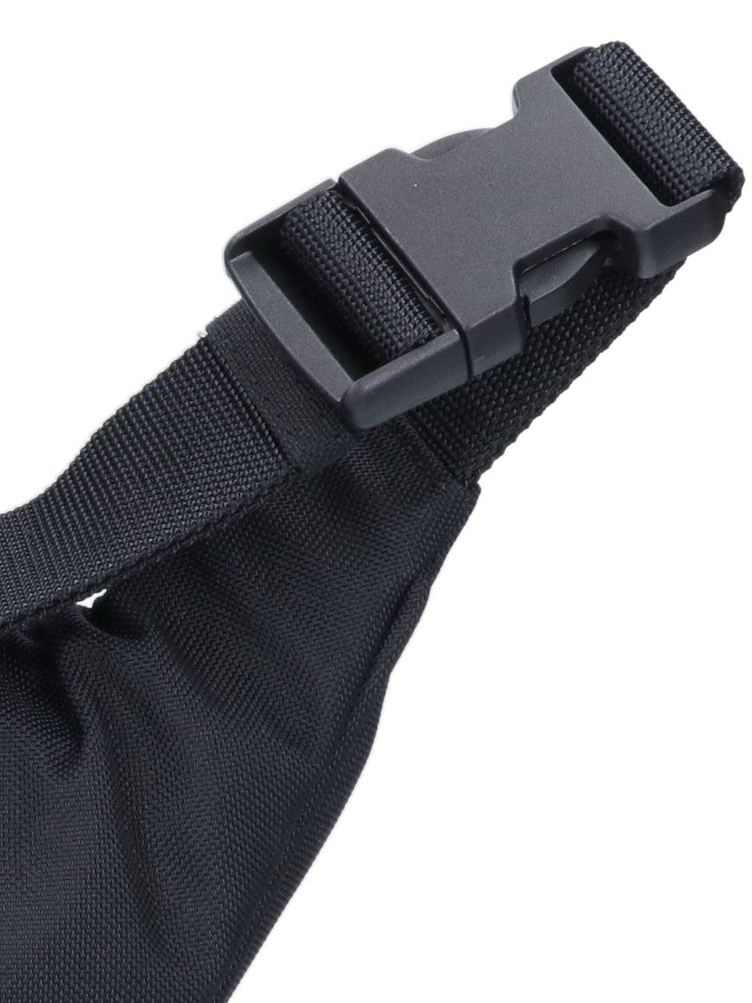 Balenciaga Black Explorer Nylon Zipper Belt Bag