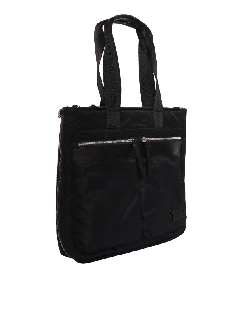 Premiata Structured Multipurpose Backpack With Refined Detailing