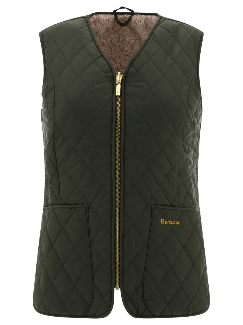 Barbour Diamond-Quilted Sleeveless Vest