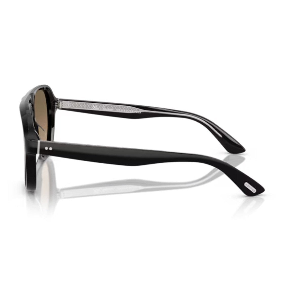 Oliver Peoples Black Paul Newman Acetate Oversized Aviator Sunglasses