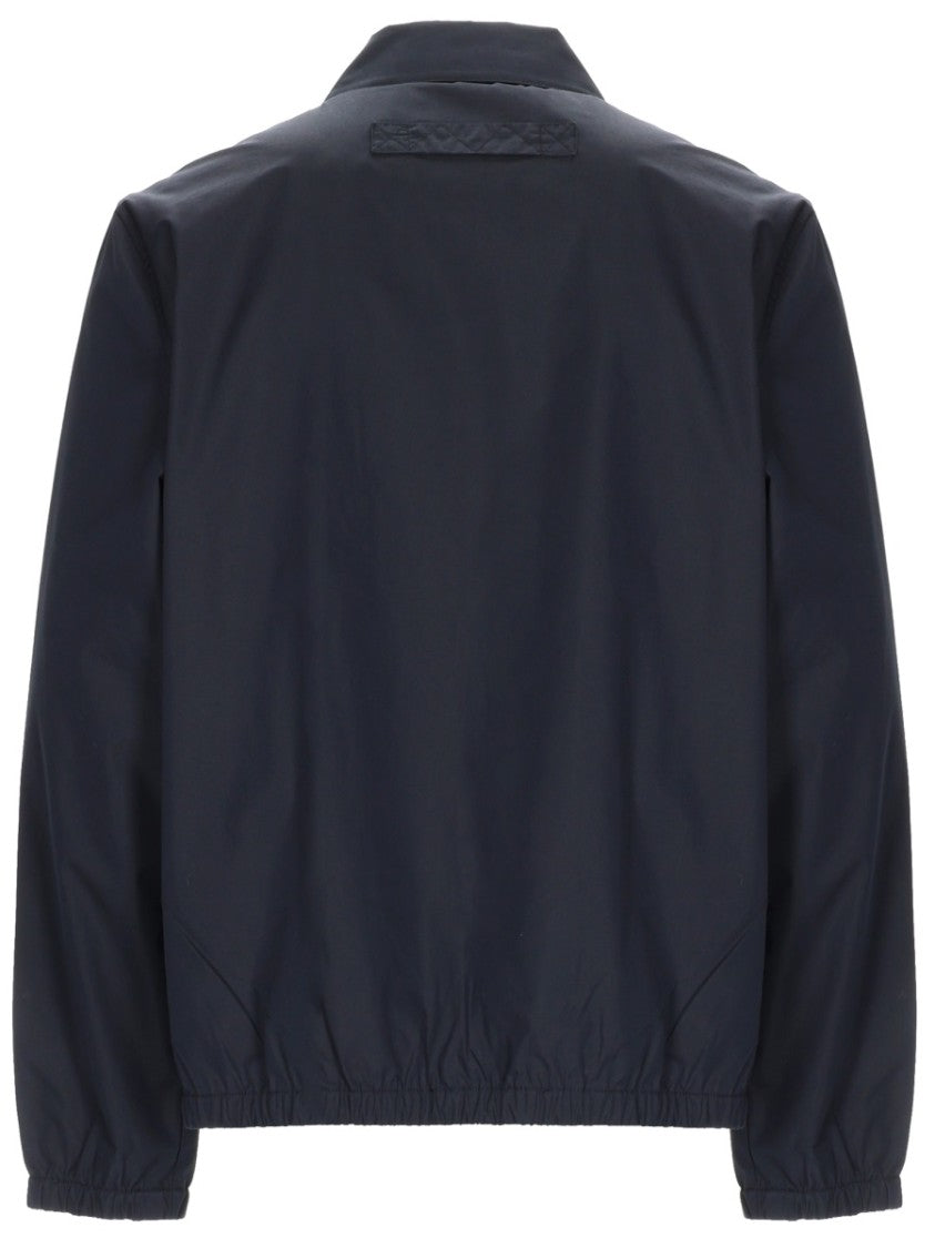 Ps Paul Smith Minimalist Cotton-Blend Zip-Front Jacket