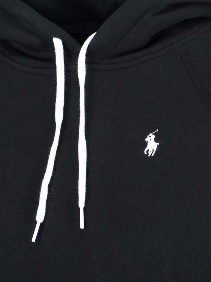 Polo Ralph Lauren Cropped Hoodie With Relaxed Fit
