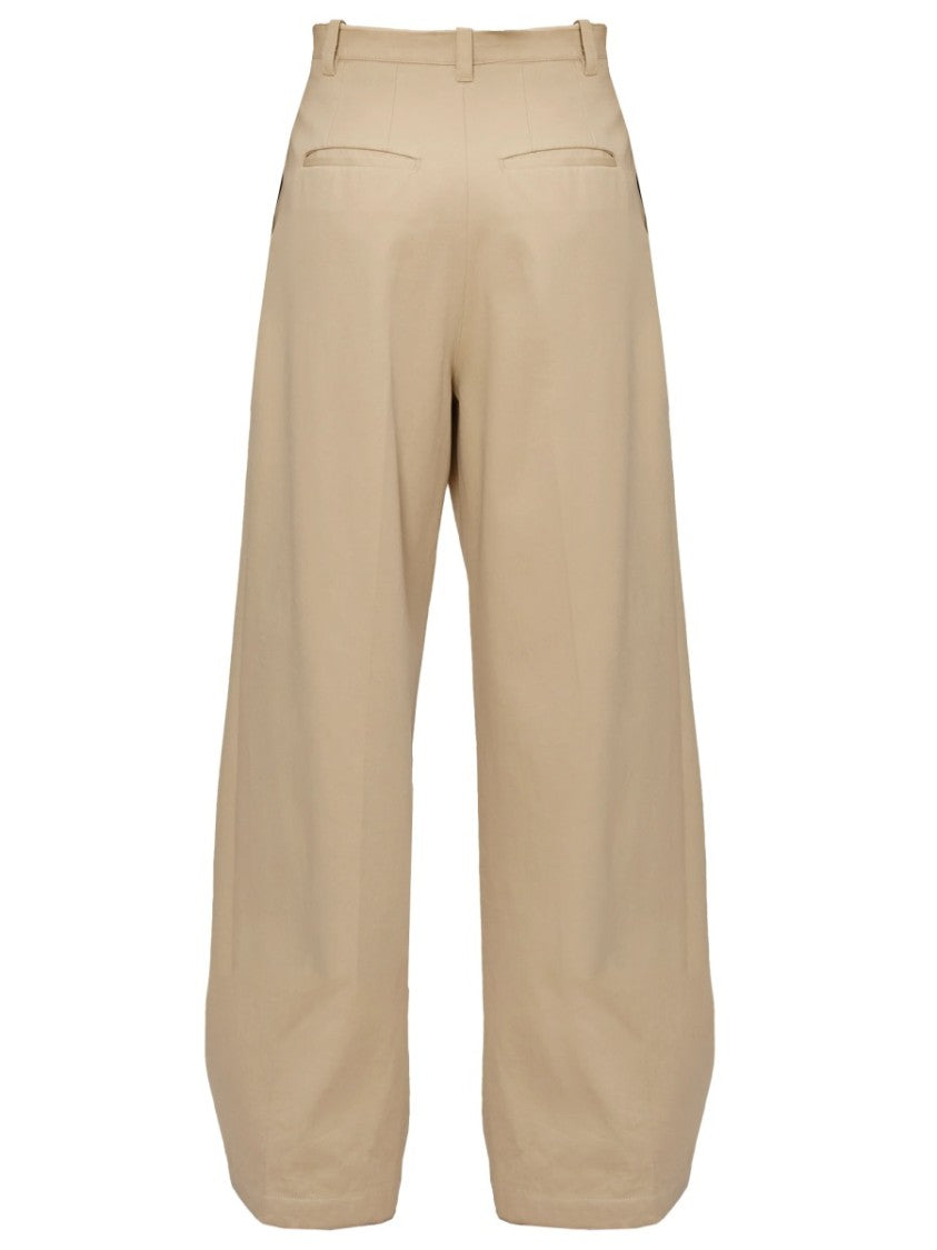 A.P.C. Beige Ginny Loose Fit Biological Cotton Chinos