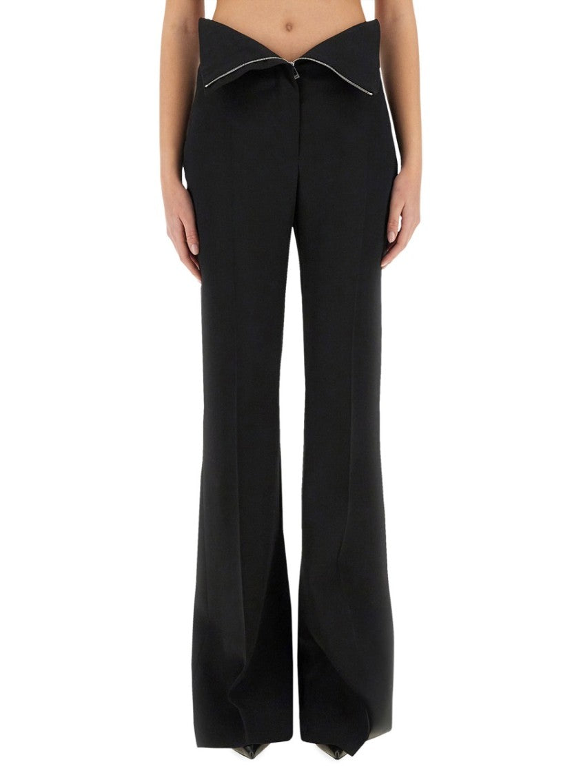 Alexander Mcqueen Tailored Pants With Waist Lapels