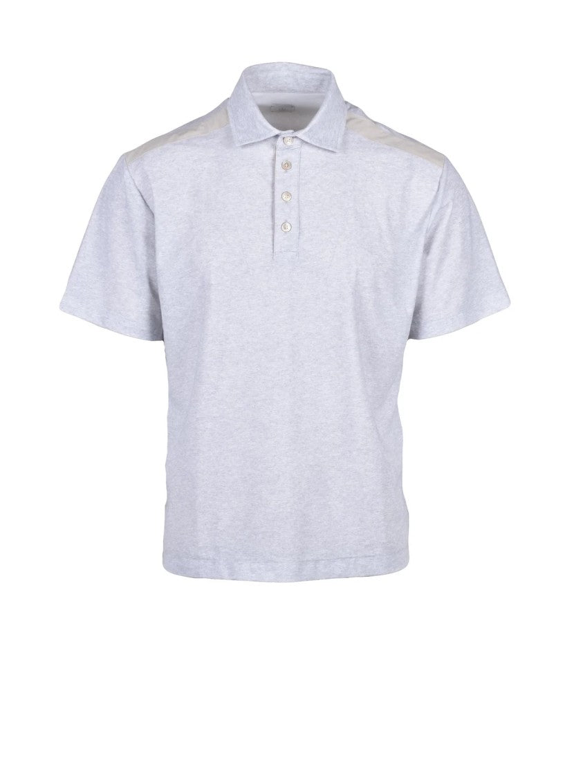 Eleventy Polo Shirt - Light Grey