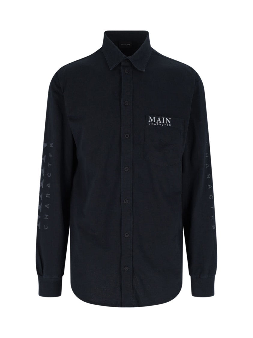 Balenciaga Main Character Shirt – Black