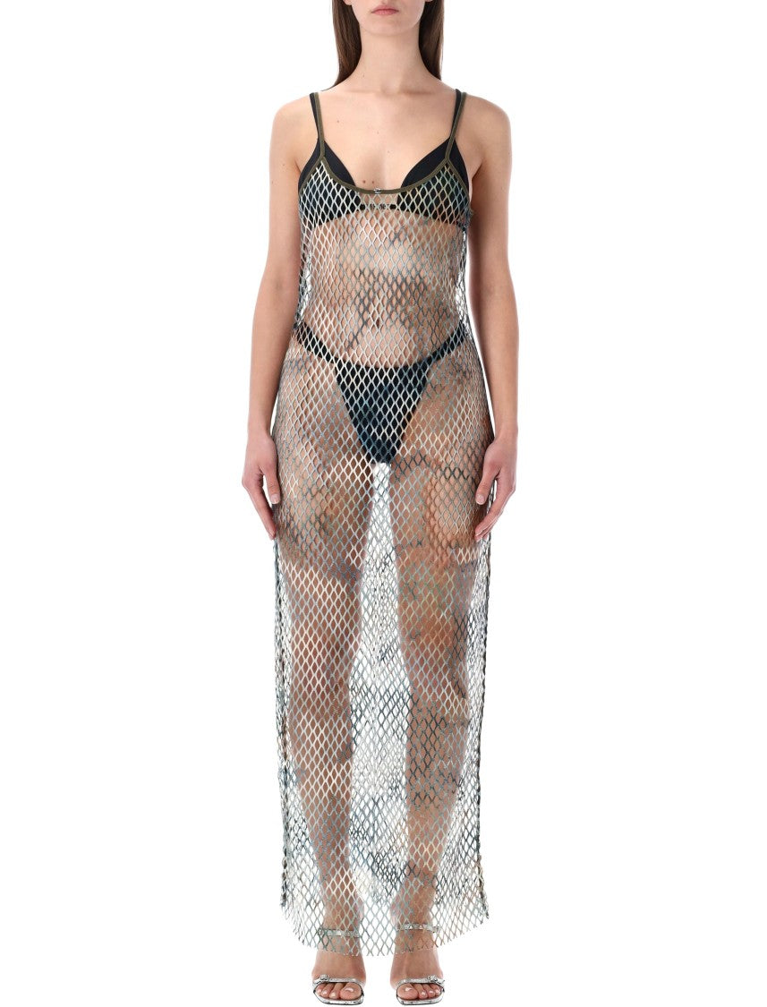 Diesel Gaya Mesh Beach Long Dress