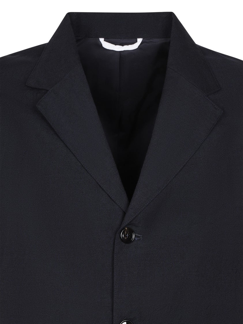 Cellar Door Tailored Blue Jacket With Notched Lapel