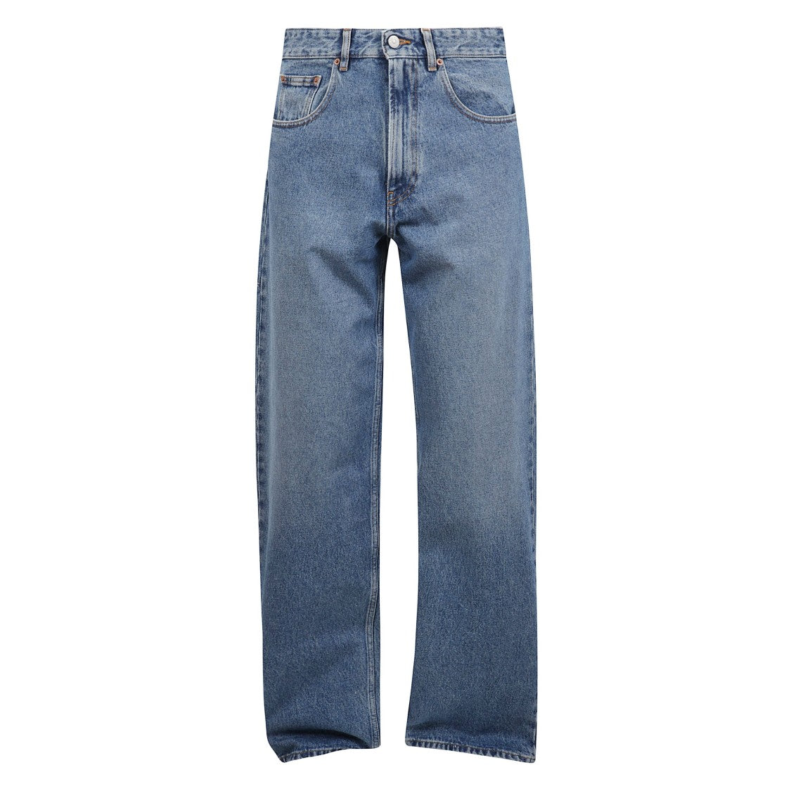 Mm6 By Maison Margiela Straight-Leg Denim Jeans