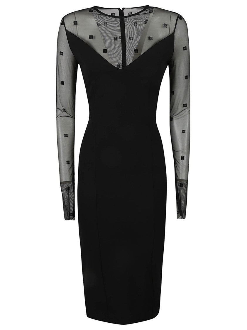 Givenchy Fitted Black Dress