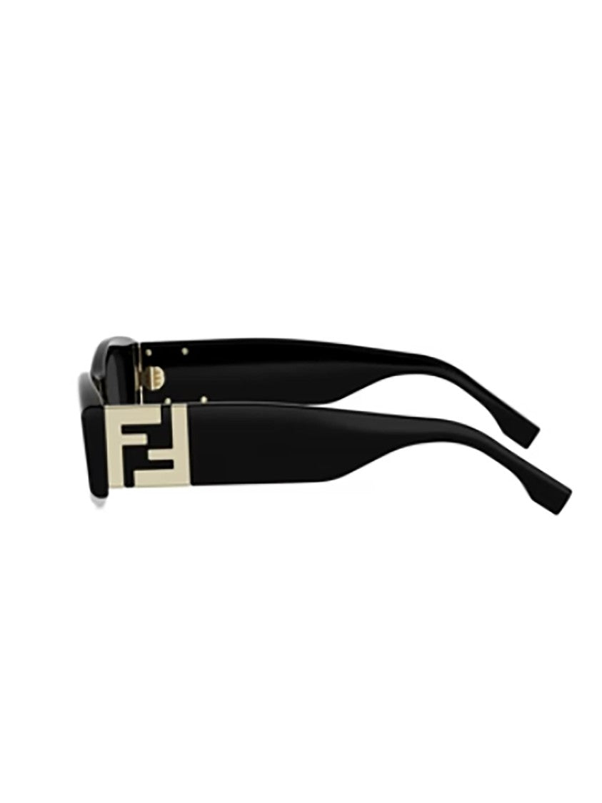 Fendi Fe40204i Rectangular Frame Bold Sunglasses