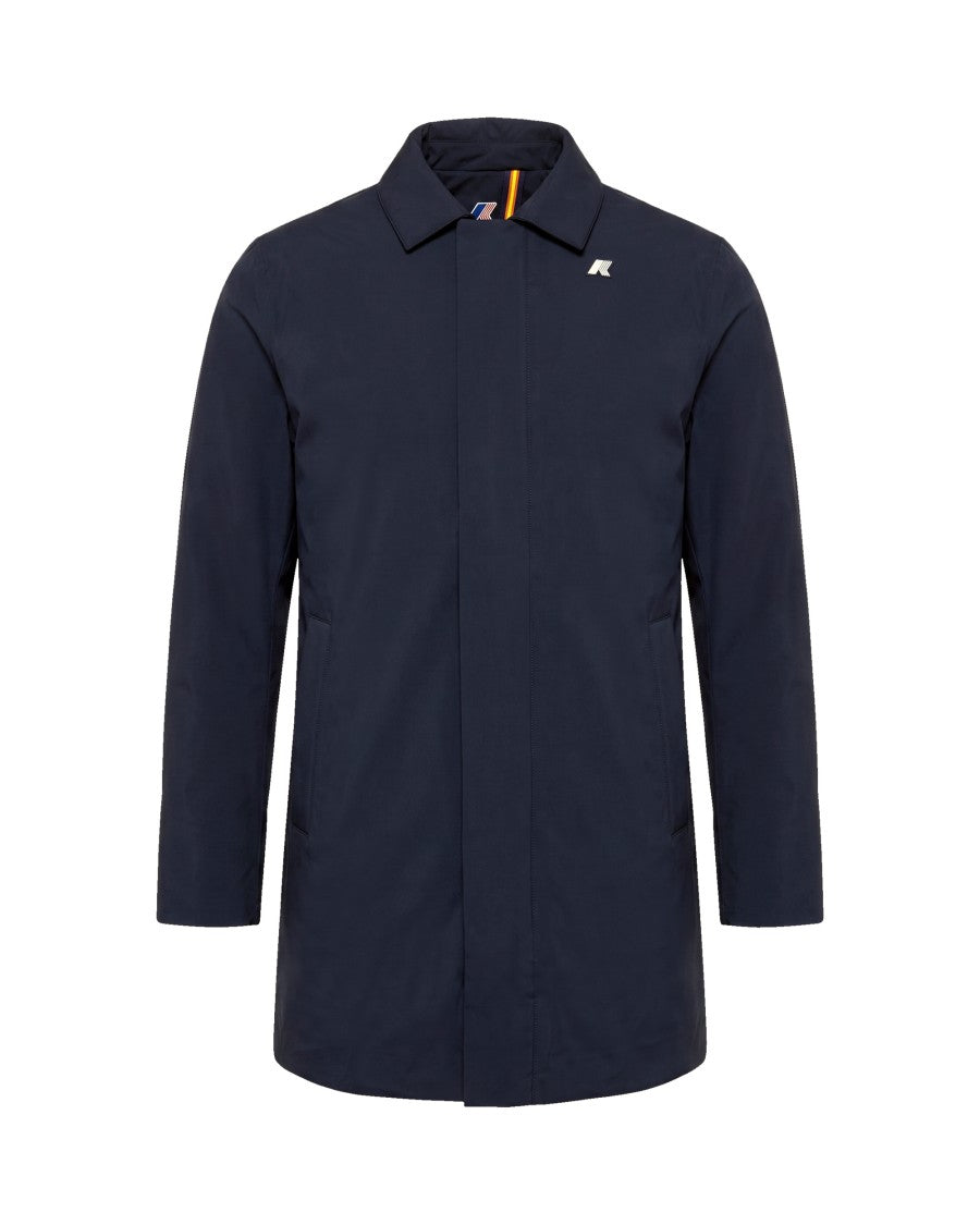 K-Way Blue Depth Benoit St Warm Padded Parka
