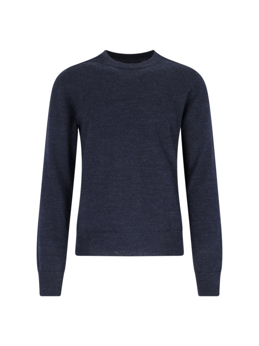 Maison Margiela Navy Wool Sweater