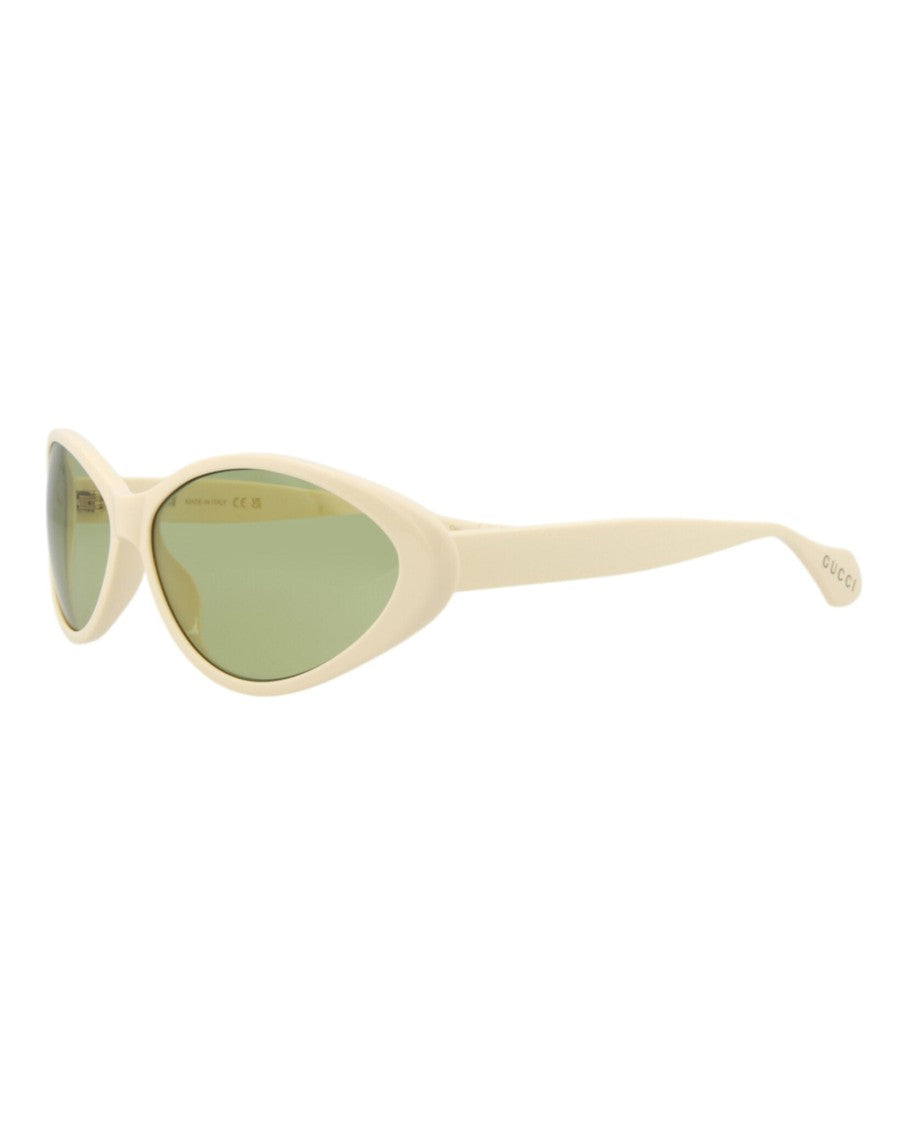 Gucci Round-Frame Recycled Acetate Sunglasses