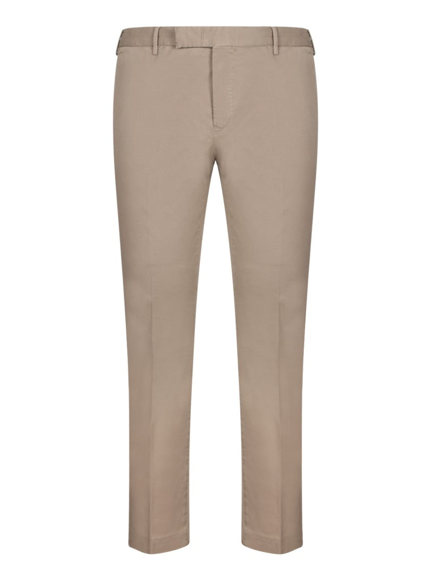 Pt Torino Straight-Cut Stretch Gabardine Trousers
