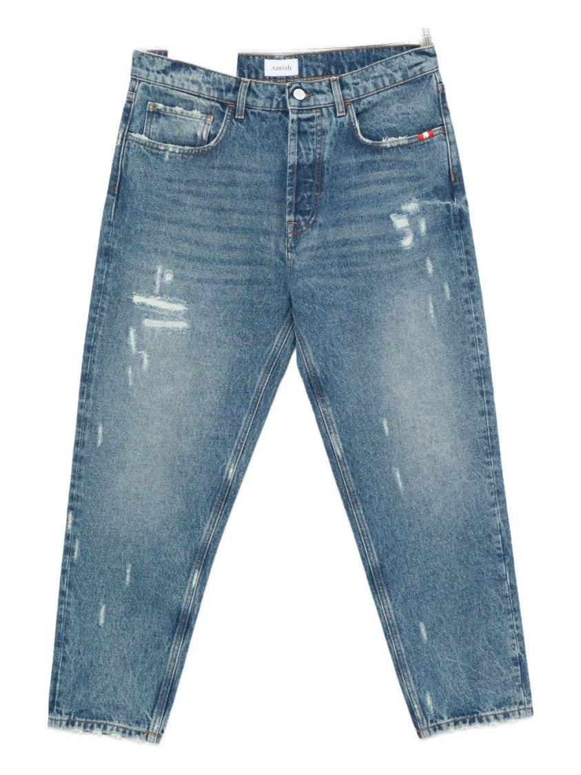 Amish Classic Blue Denim Jeans