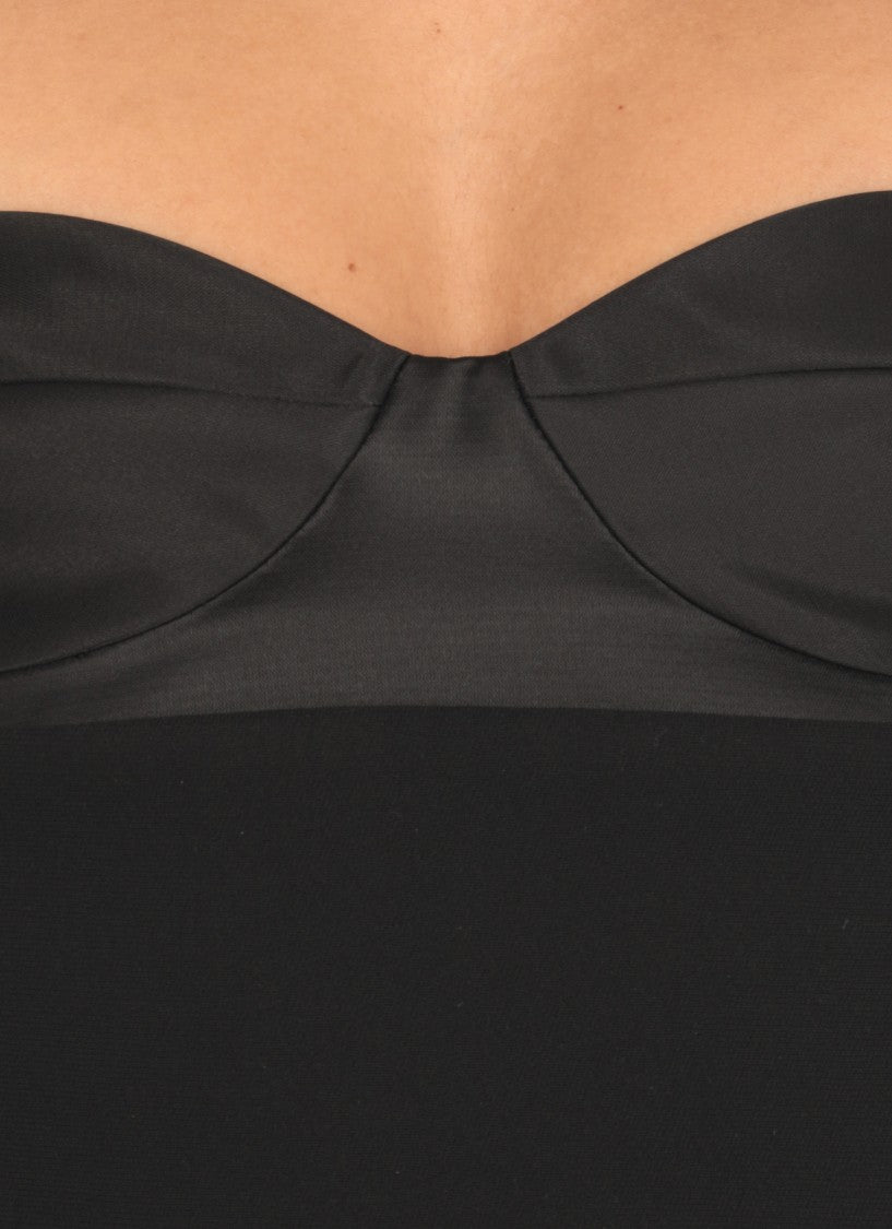 Khaite Black Ayla Top