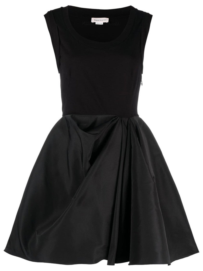 Alexander Mcqueen Gathered Mini Dress