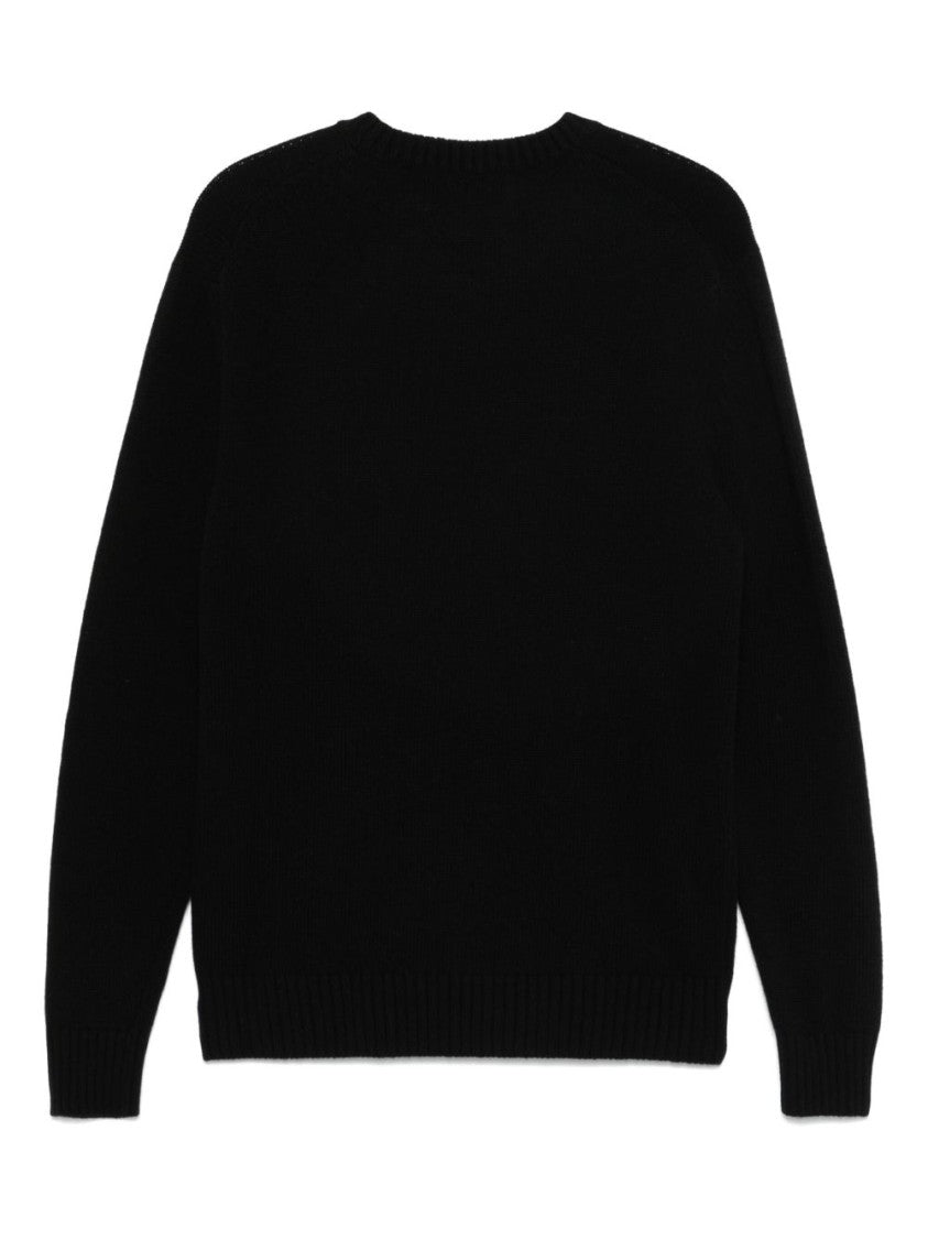 Seven Gauge Seven Gauge Classic Black Wool Sweater