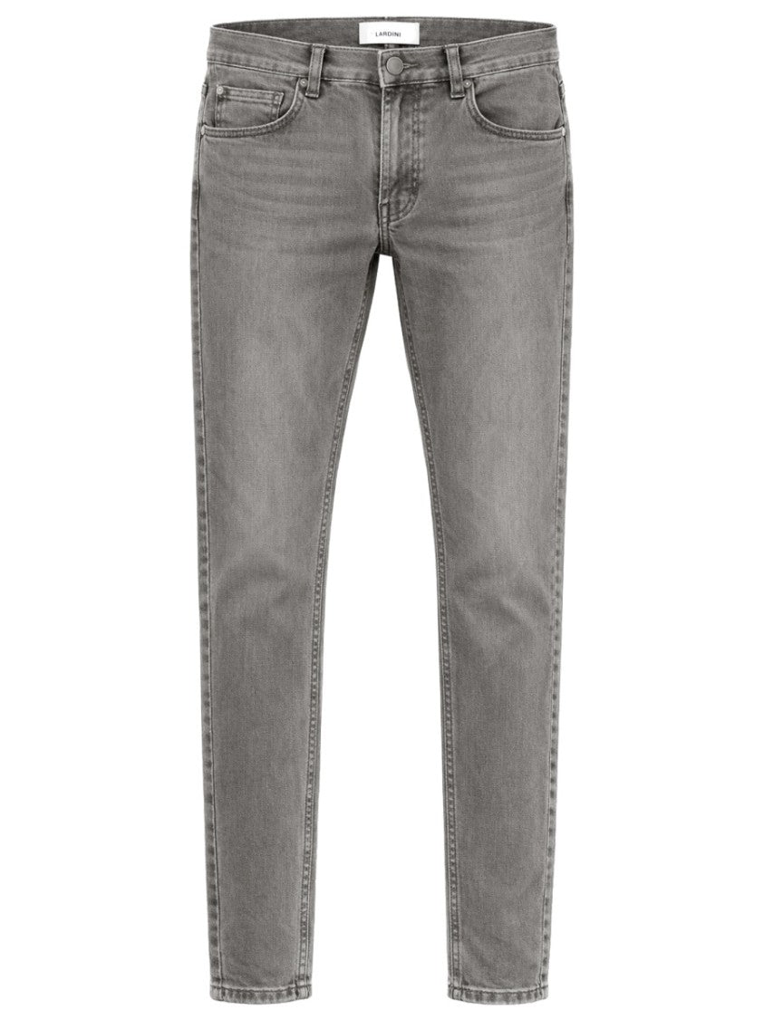 Lardini Lardini Slim Fit Washed Denim Jeans