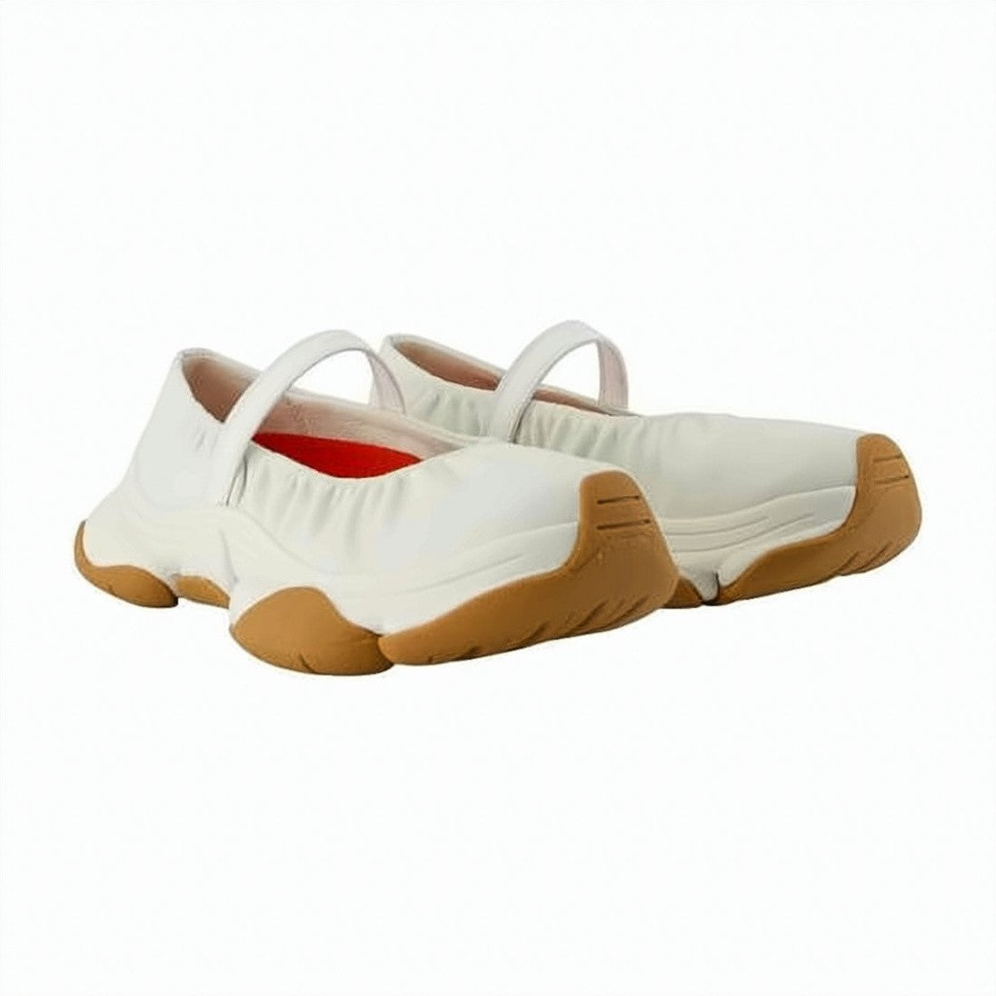 Camper Soft Gathered Upper Sneakers With Sporty Sole
