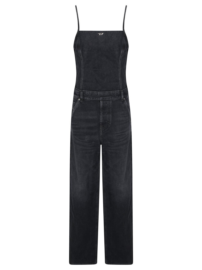 Diesel De- Vors Fitted Bodice Jumpsuit