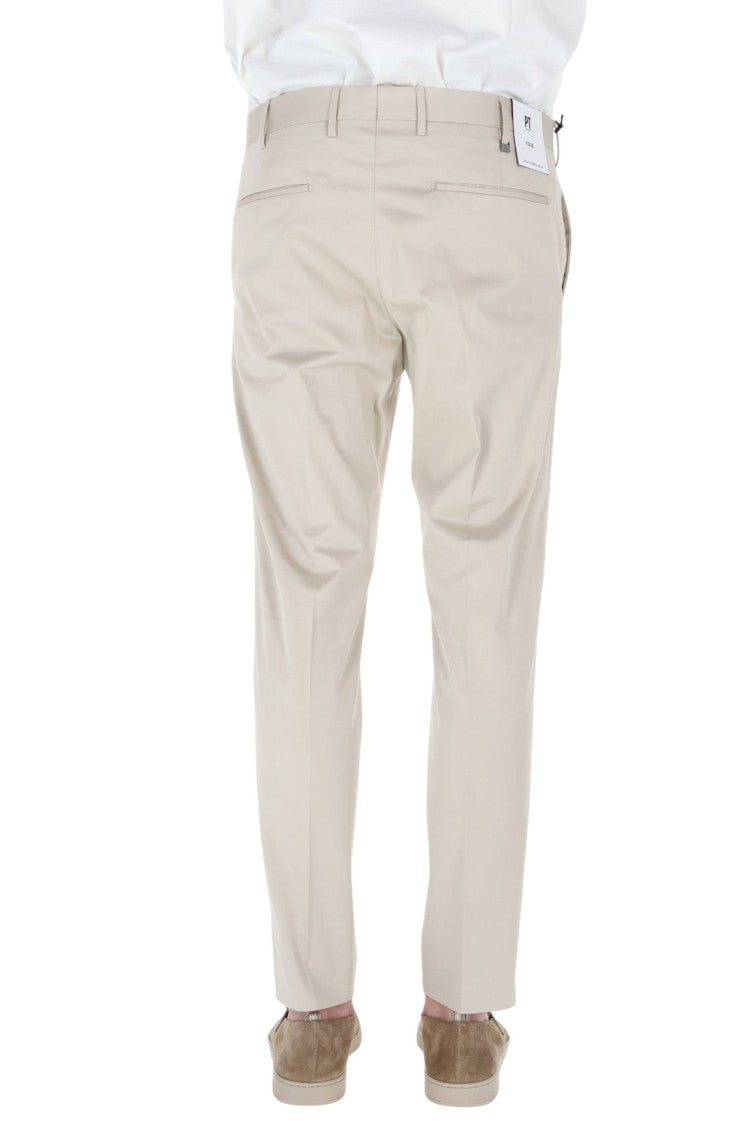 Pt Torino Luxury Stretch Satin Trousers