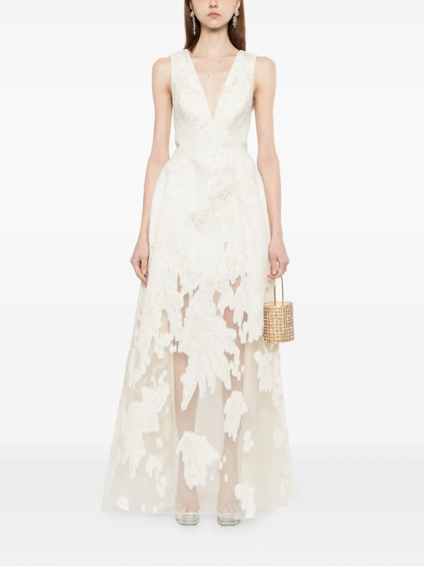 Saiid Kobeisy Brocade Dress