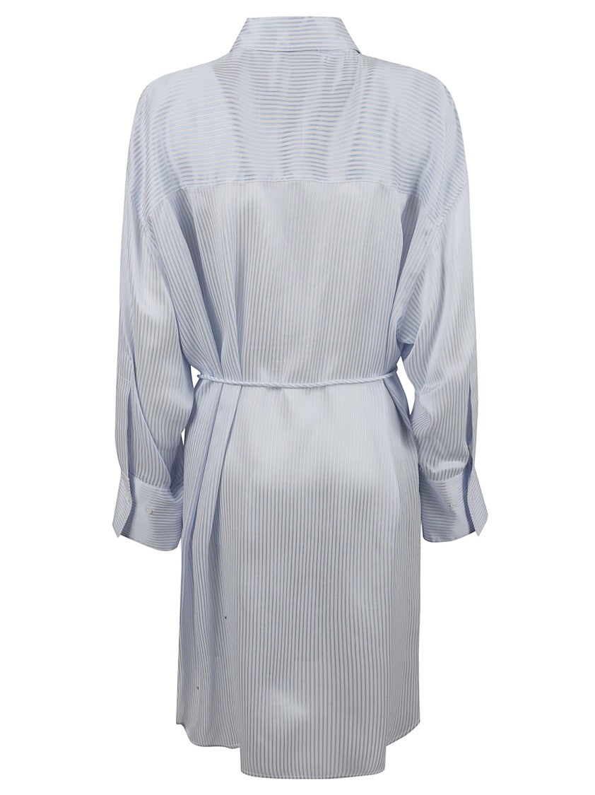 Fabiana Filippi Relaxed-Fit Dress With Button-Down Front