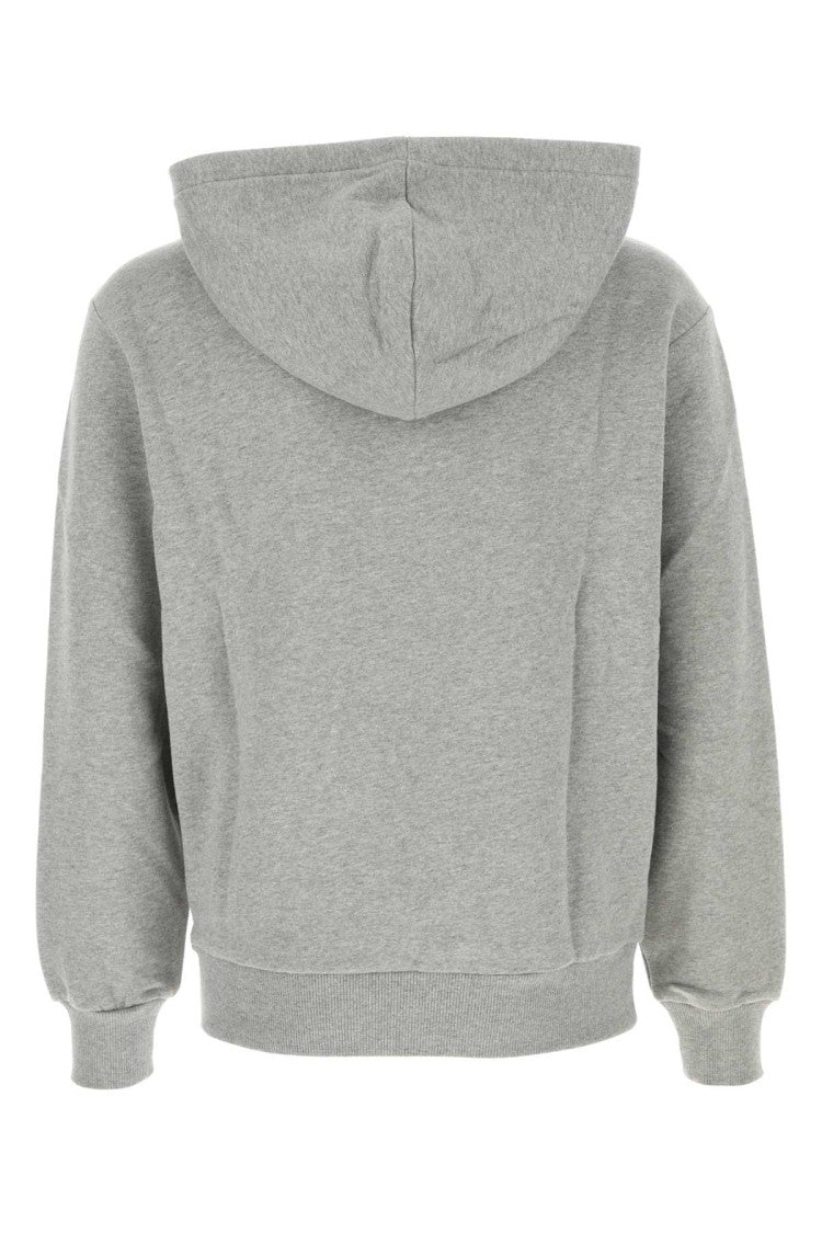 A.P.C. Grey Cotton Sweatshirt