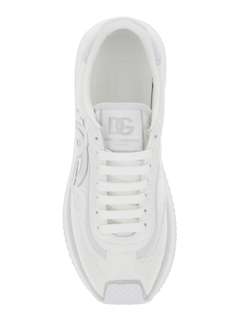 Dolce & Gabbana White Low Top Sneakers