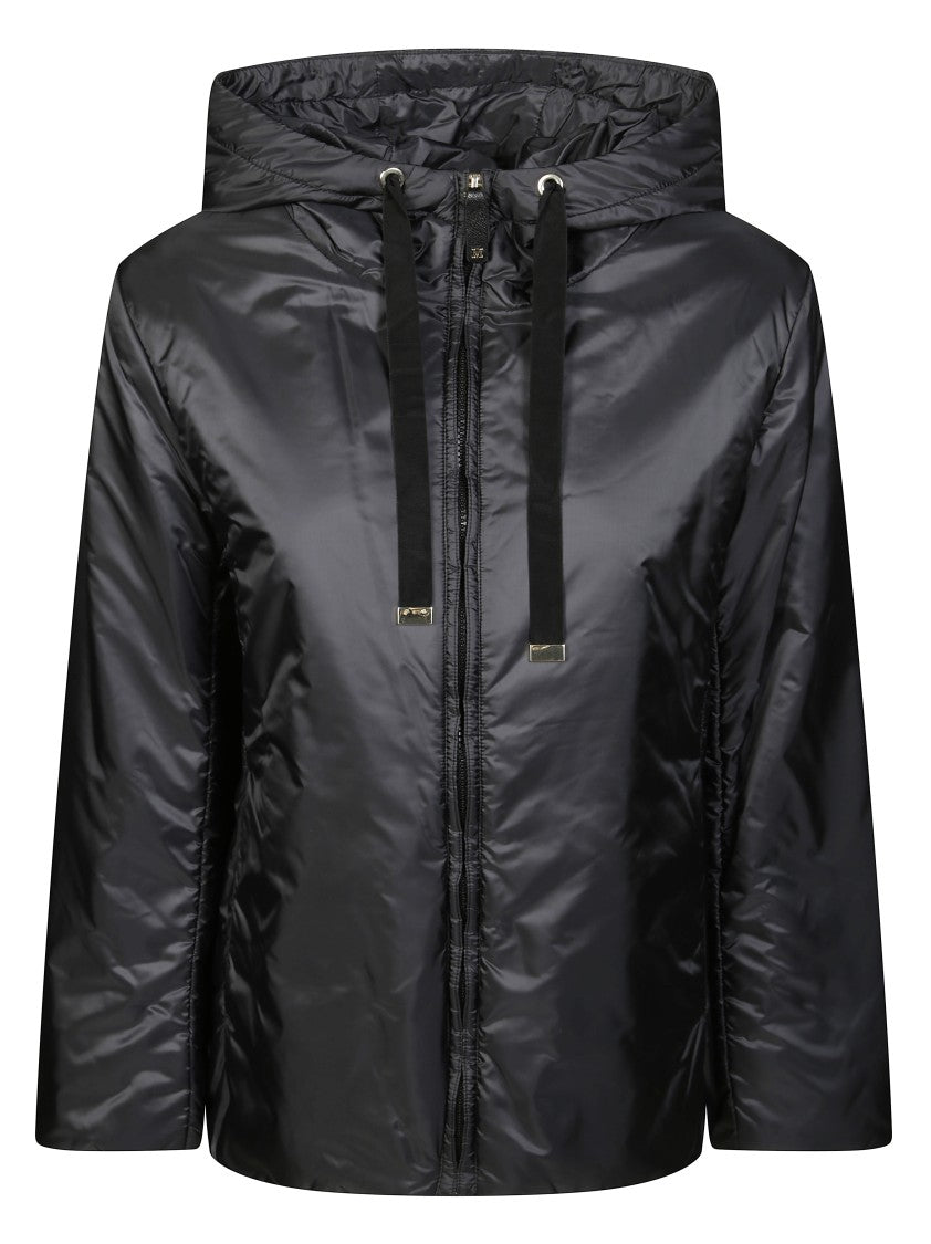 Max Mara Greenh Shiny Hooded Jacket