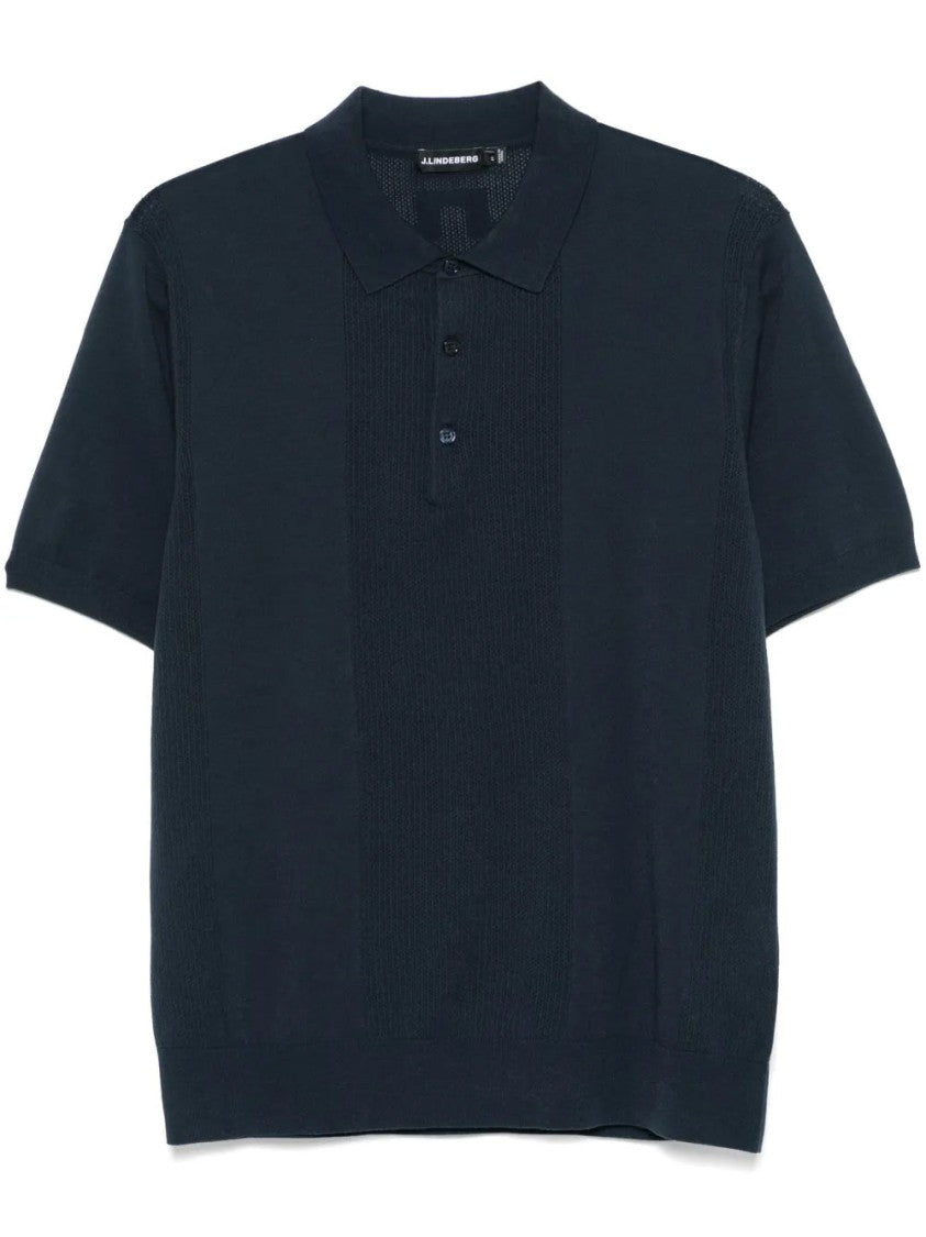 J.Lindeberg Reymond Solid Stripe Polo