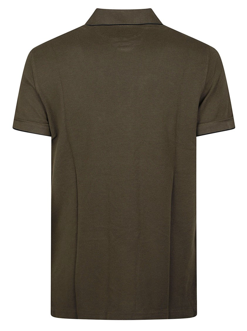 Tom Ford Contrast Short-Sleeve Tailored Lyocell-Blend Polo Shirt