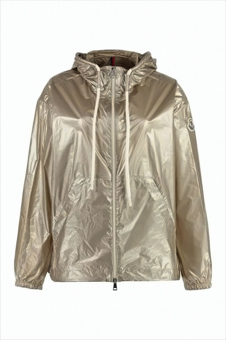 Moncler Lightweight Hooded Jacket With Subtle Sheen