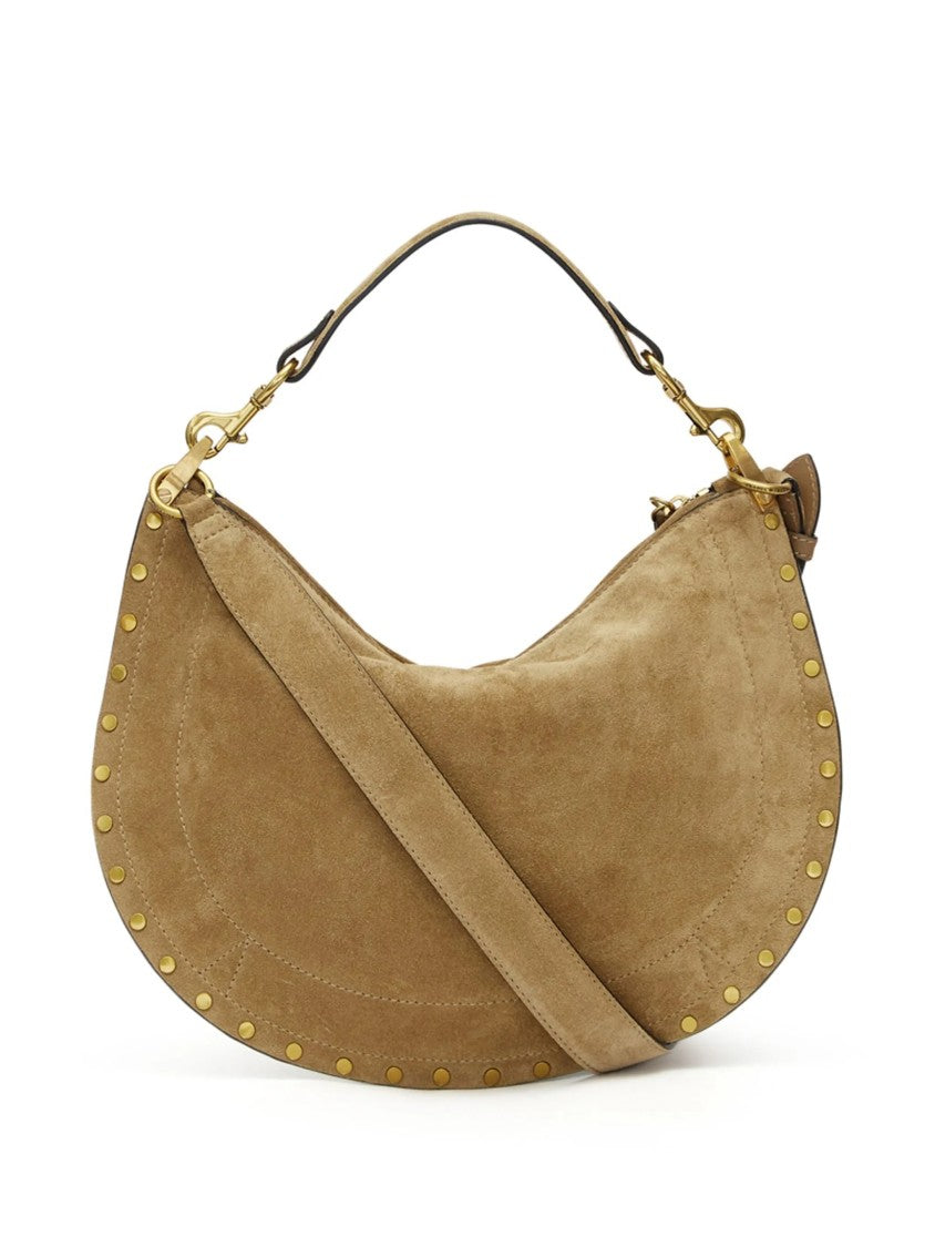 Isabel Marant Brown Oskan Soft Crescent Shoulder Bag
