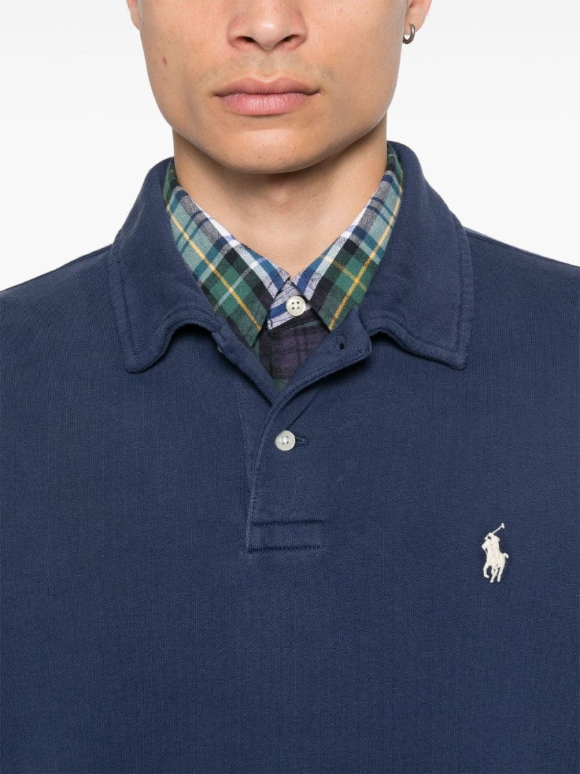Polo Ralph Lauren Long-Sleeved Cotton Polo Shirt
