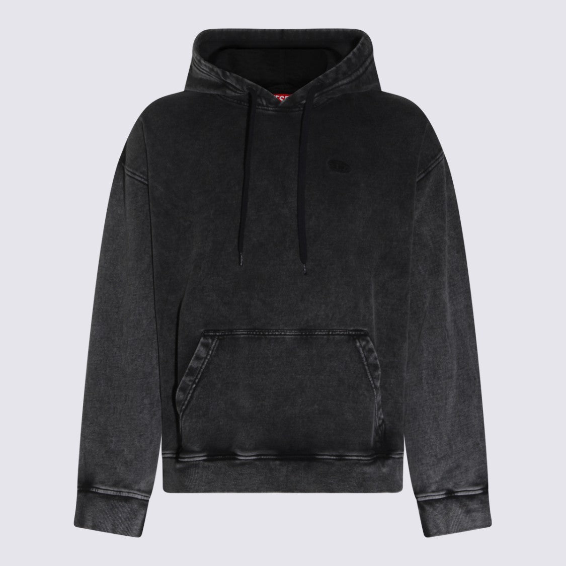 Diesel Washed Grey Hoodie