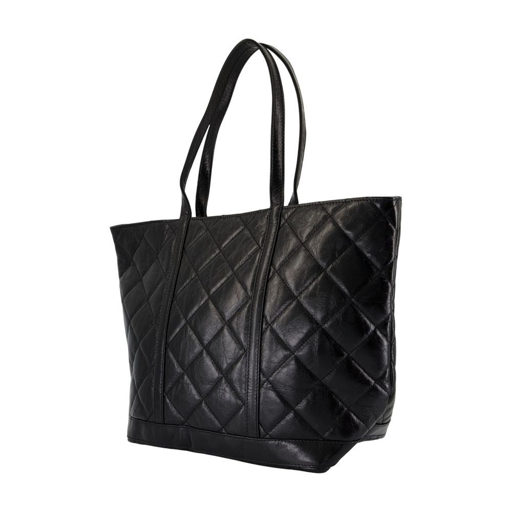 Vanessa Bruno Xl Shopper Bag - Leather - Black