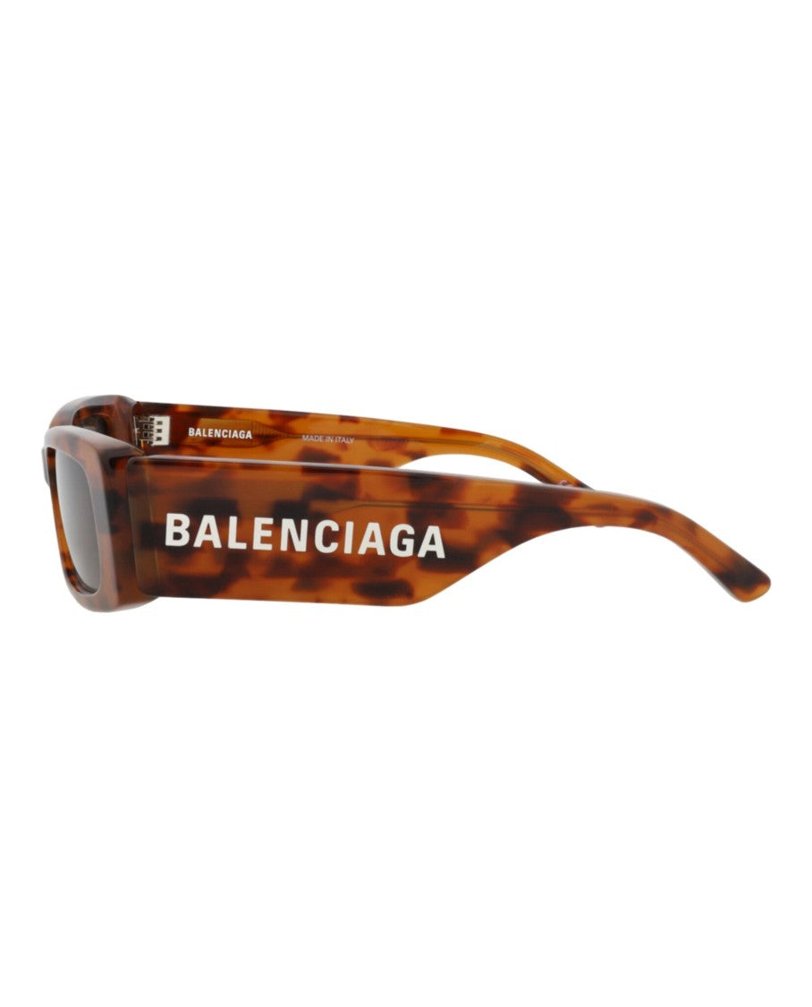 Balenciaga Square-Frame Recycled Acetate Sunglasses