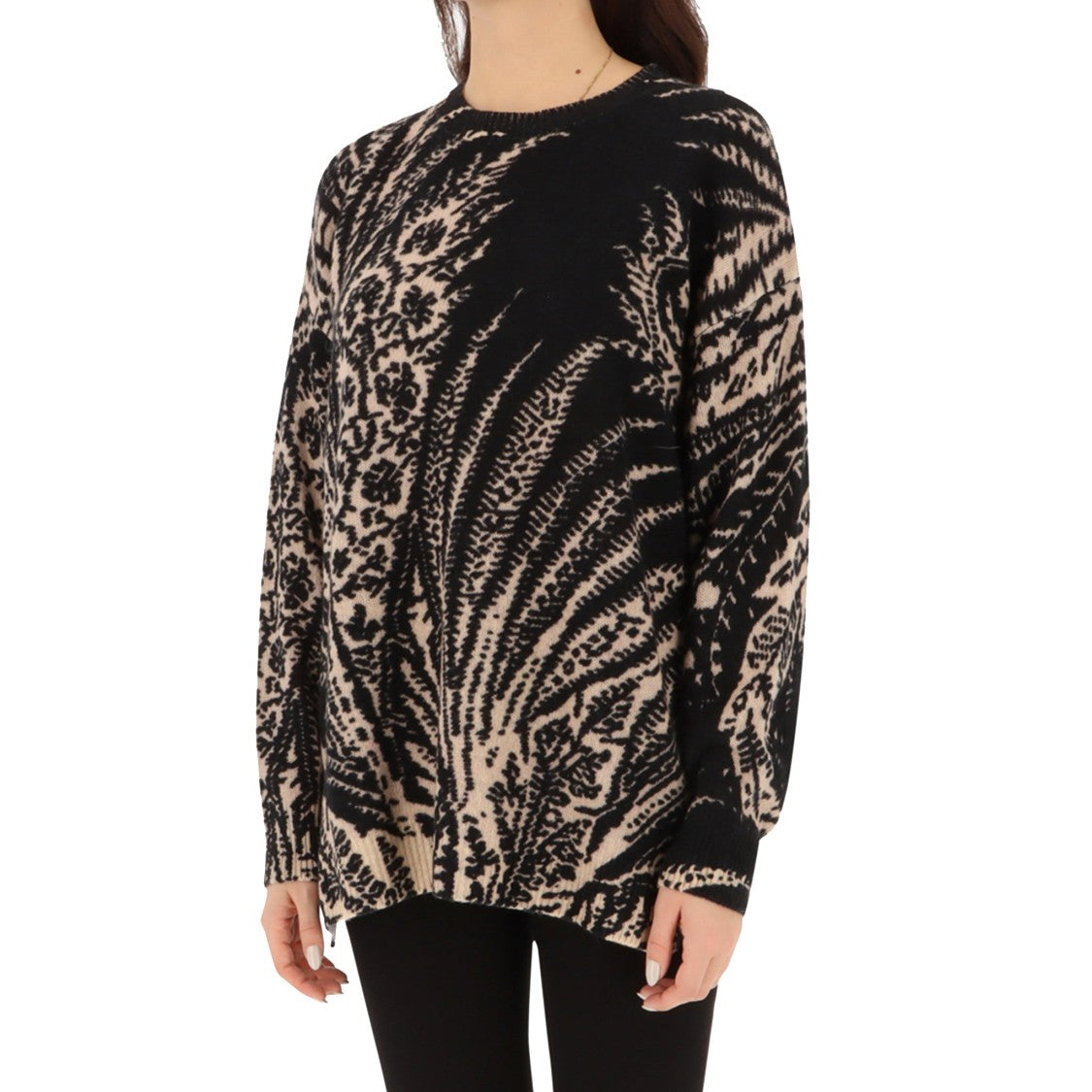 Etro Wool Printed Sweater