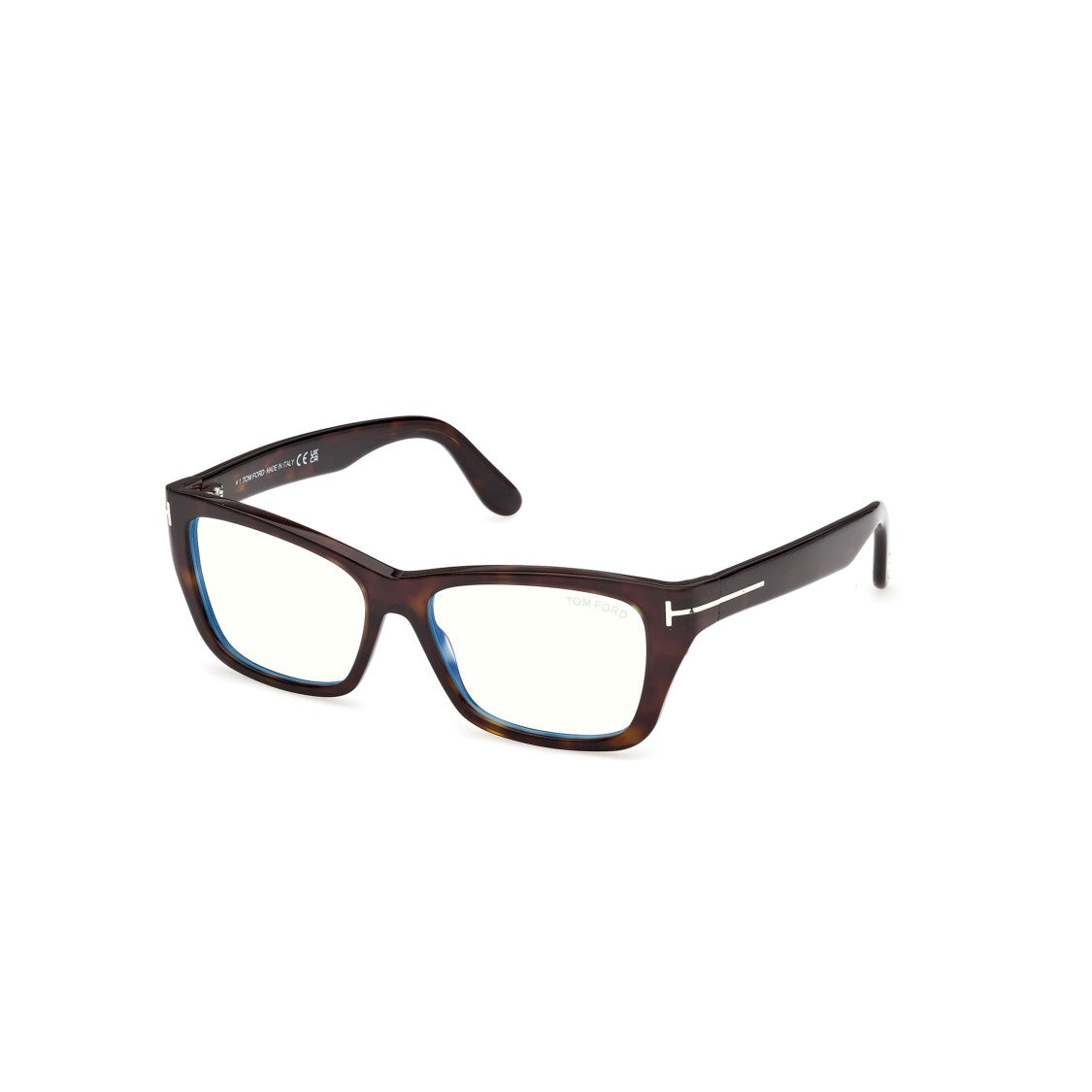 Tom Ford Ft6132-B Rectangular Tortoiseshell Eyeglasses