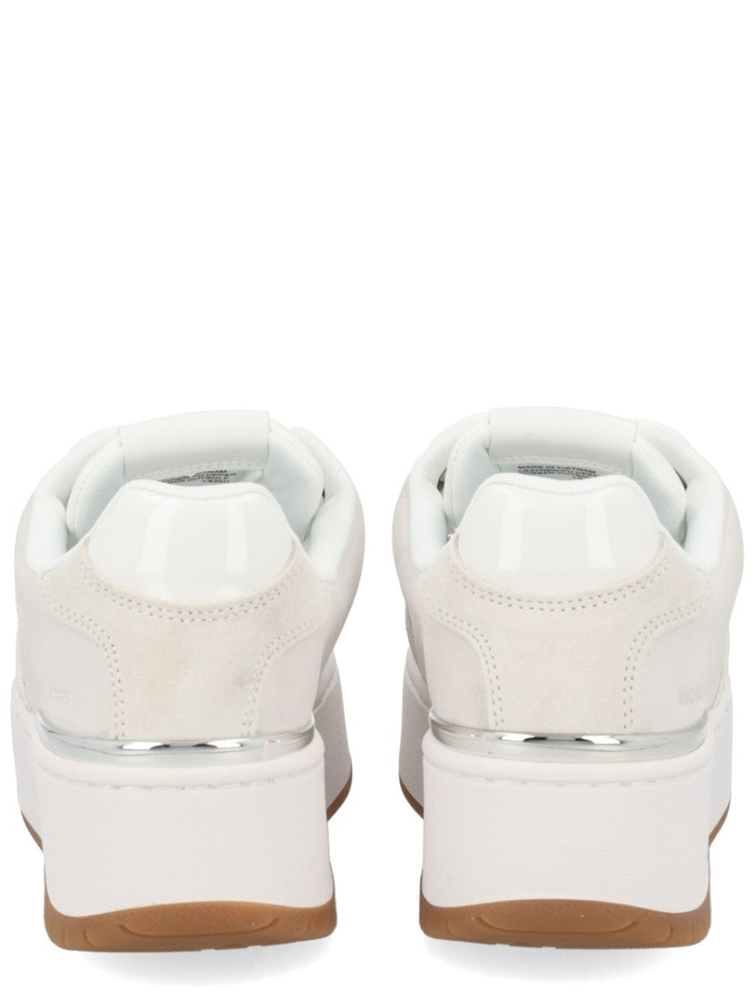 Michael Michael Kors Neutrals Layered Metallic Accents Sneakers