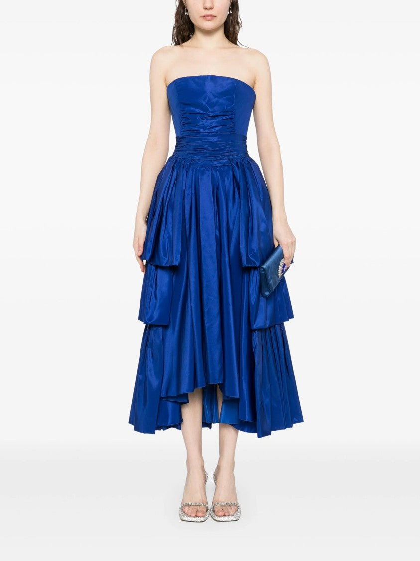 Saiid Kobeisy Strapless Taffeta Dress