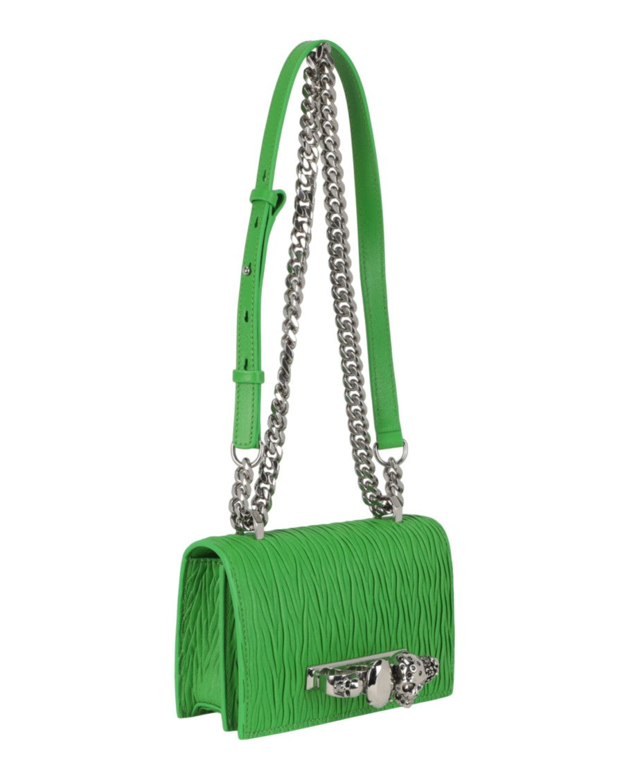 Alexander Mcqueen Mini Jeweled Shoulder Bag