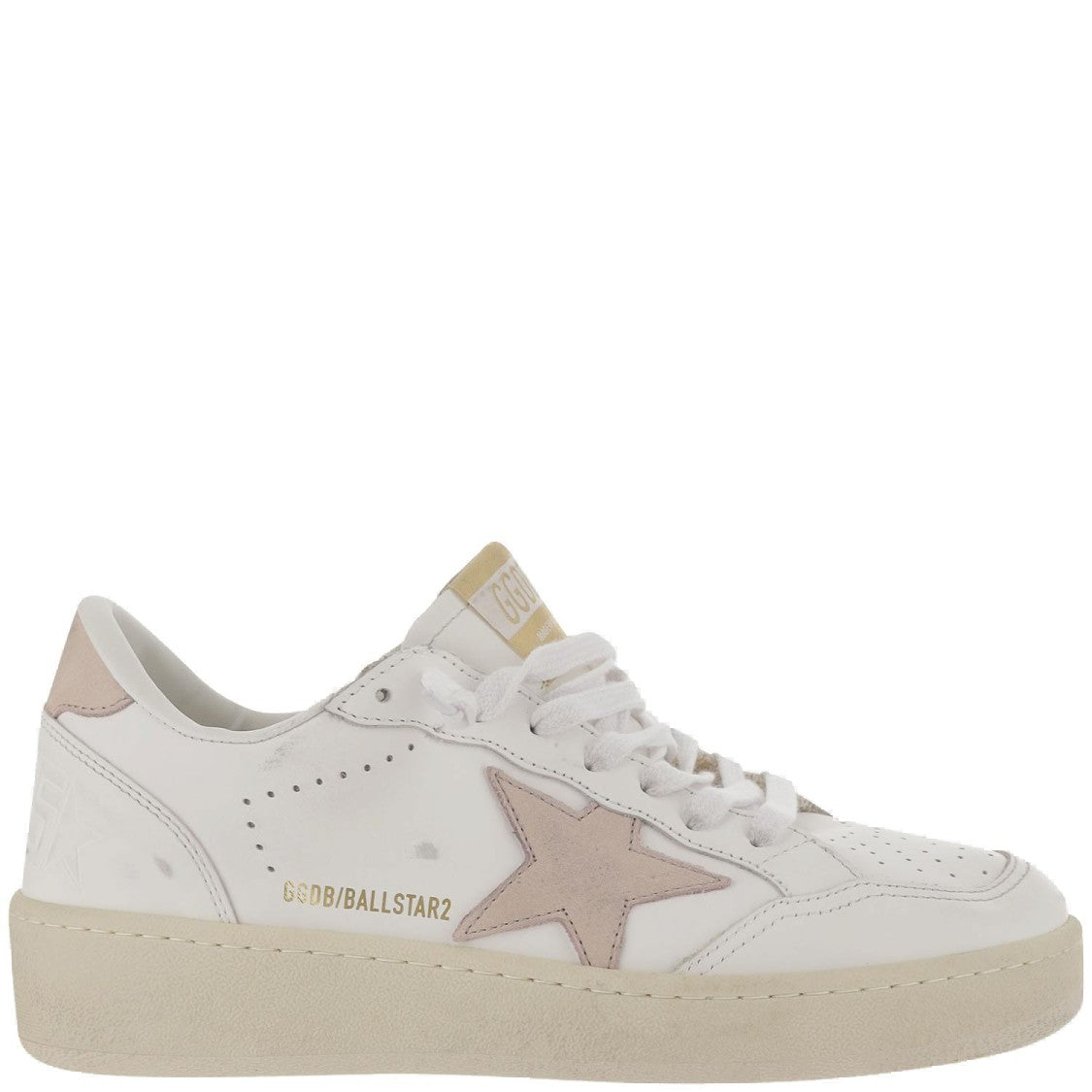 Golden Goose Ball Star Leather Sneakers