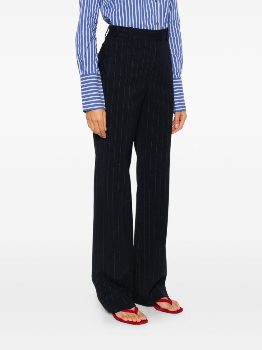 Pinko Blue And White Pants